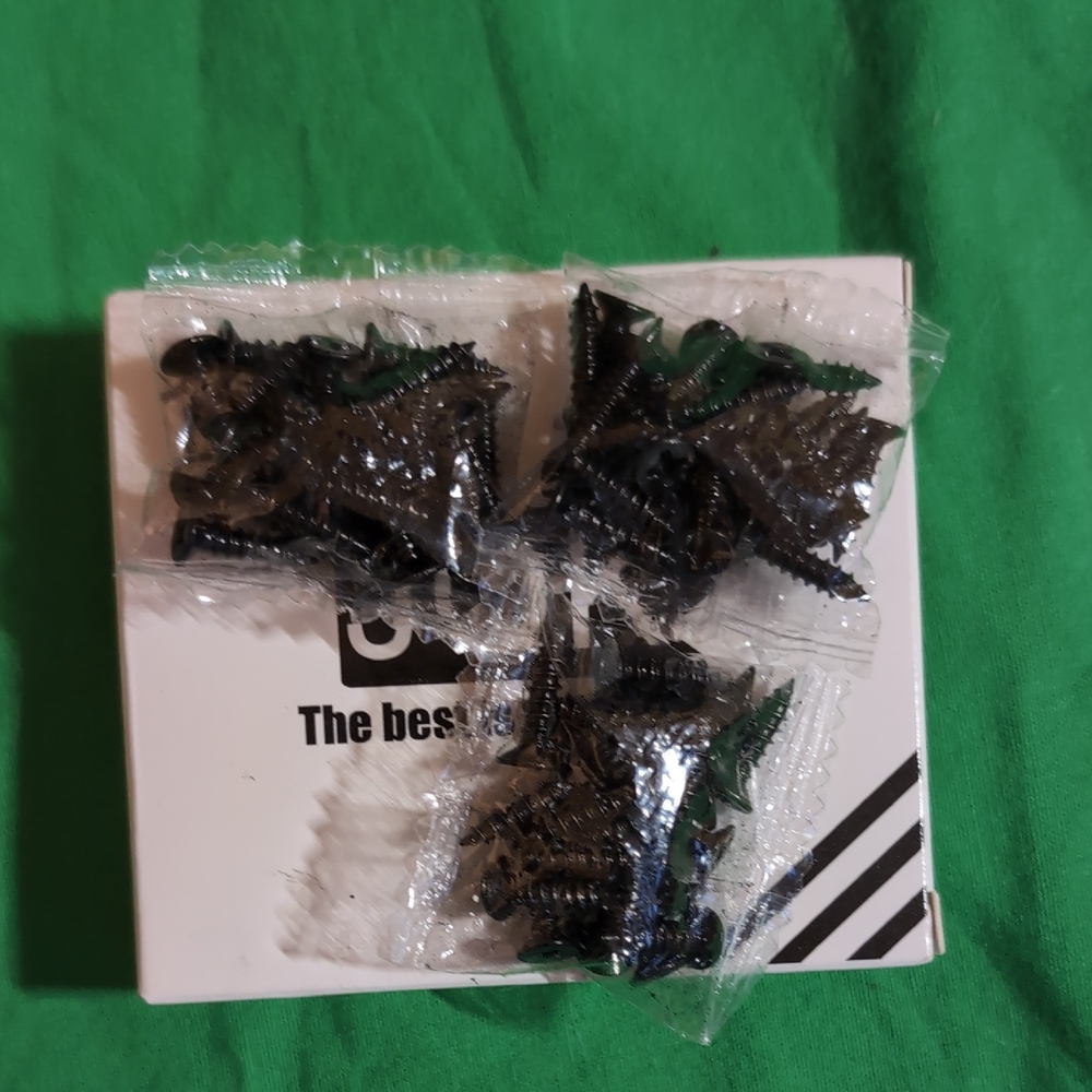 JQK Skateboard Deck Rail Screws 3 Packs of 10+ New